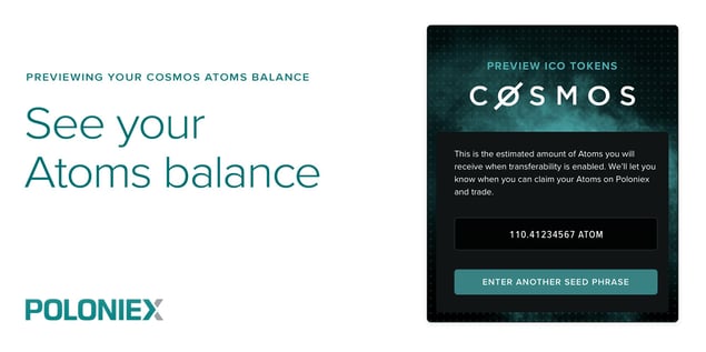 cosmo atoms see balance