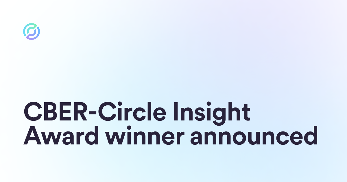 Circle-CBER Insight Award