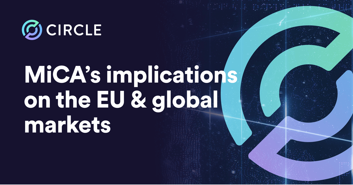 MiCA EU Global Markets Circle